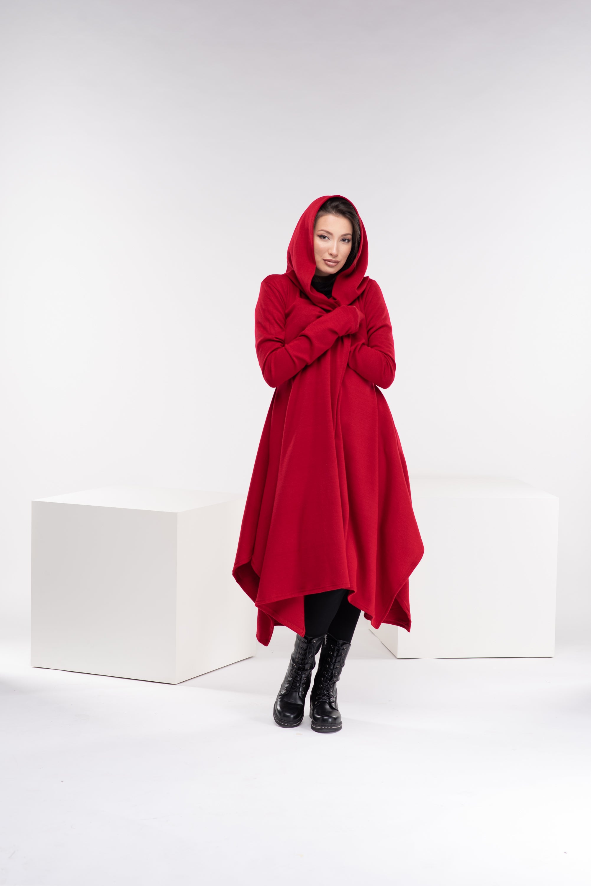 Loose Cloak with Hood