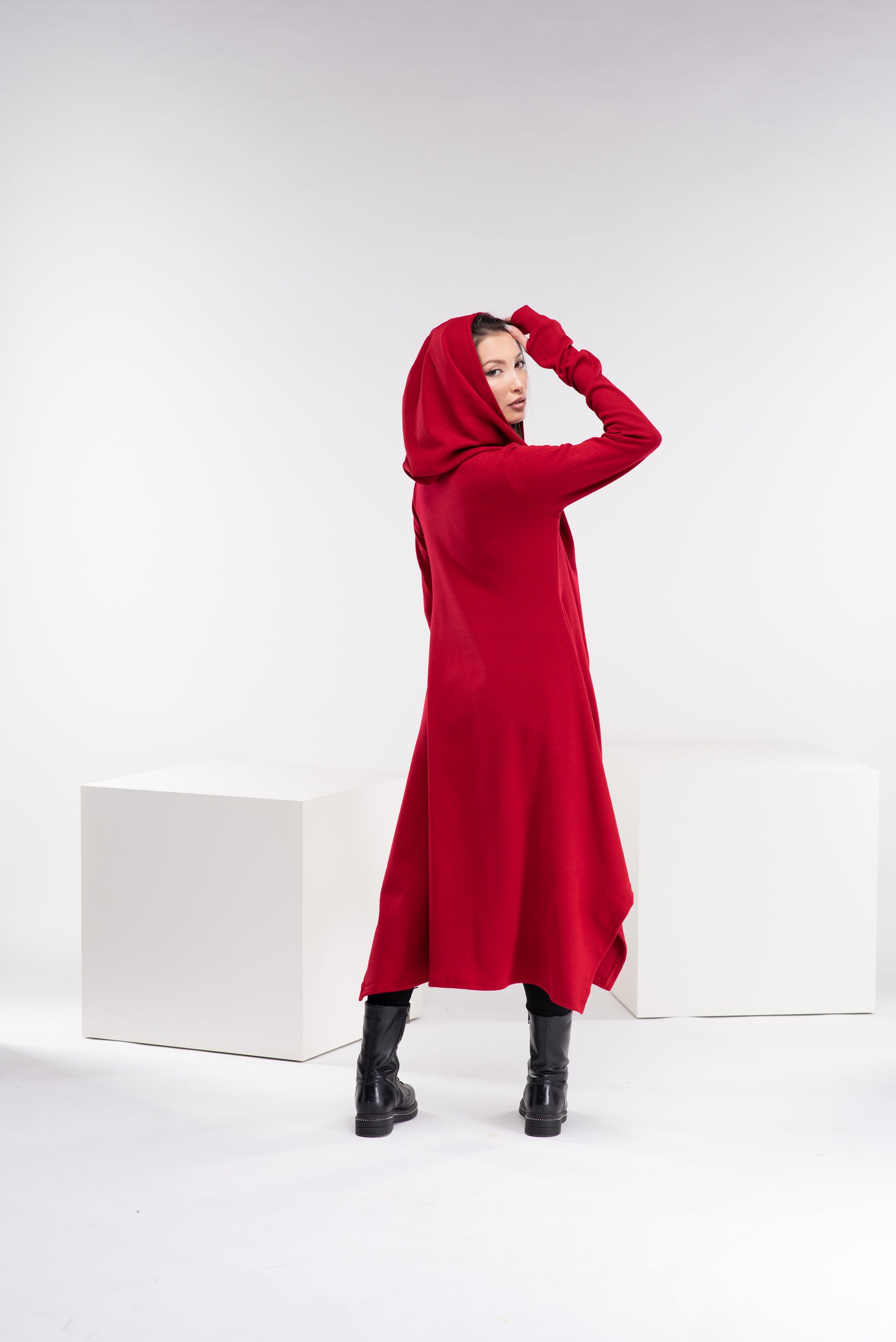 Loose Cloak with Hood