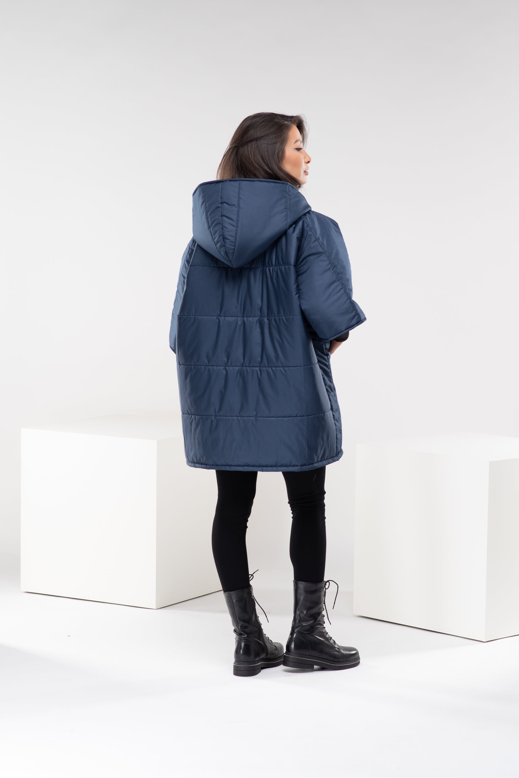 Plus Size Puffer Hoodie