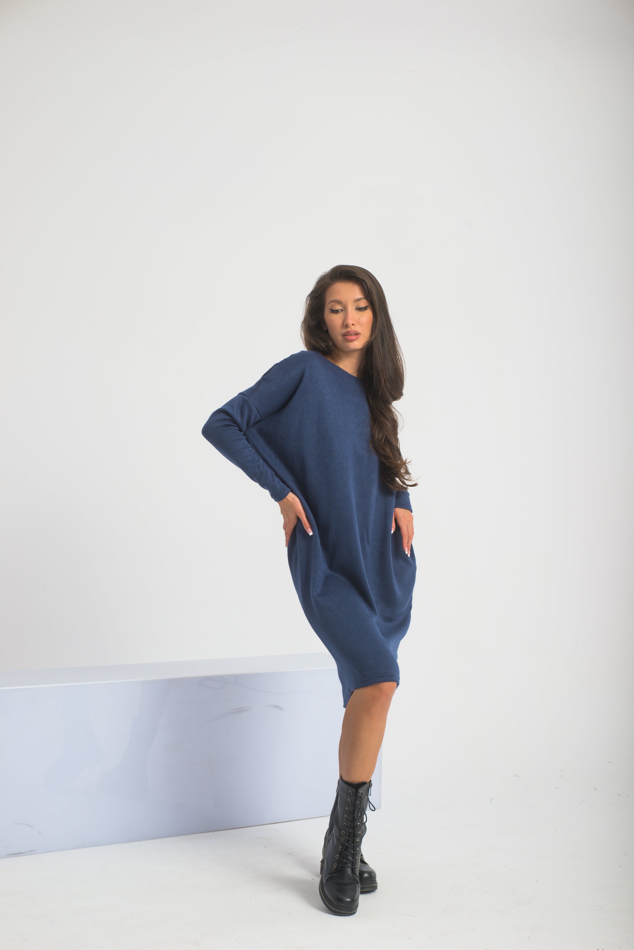 Loose Soft Knit Dress