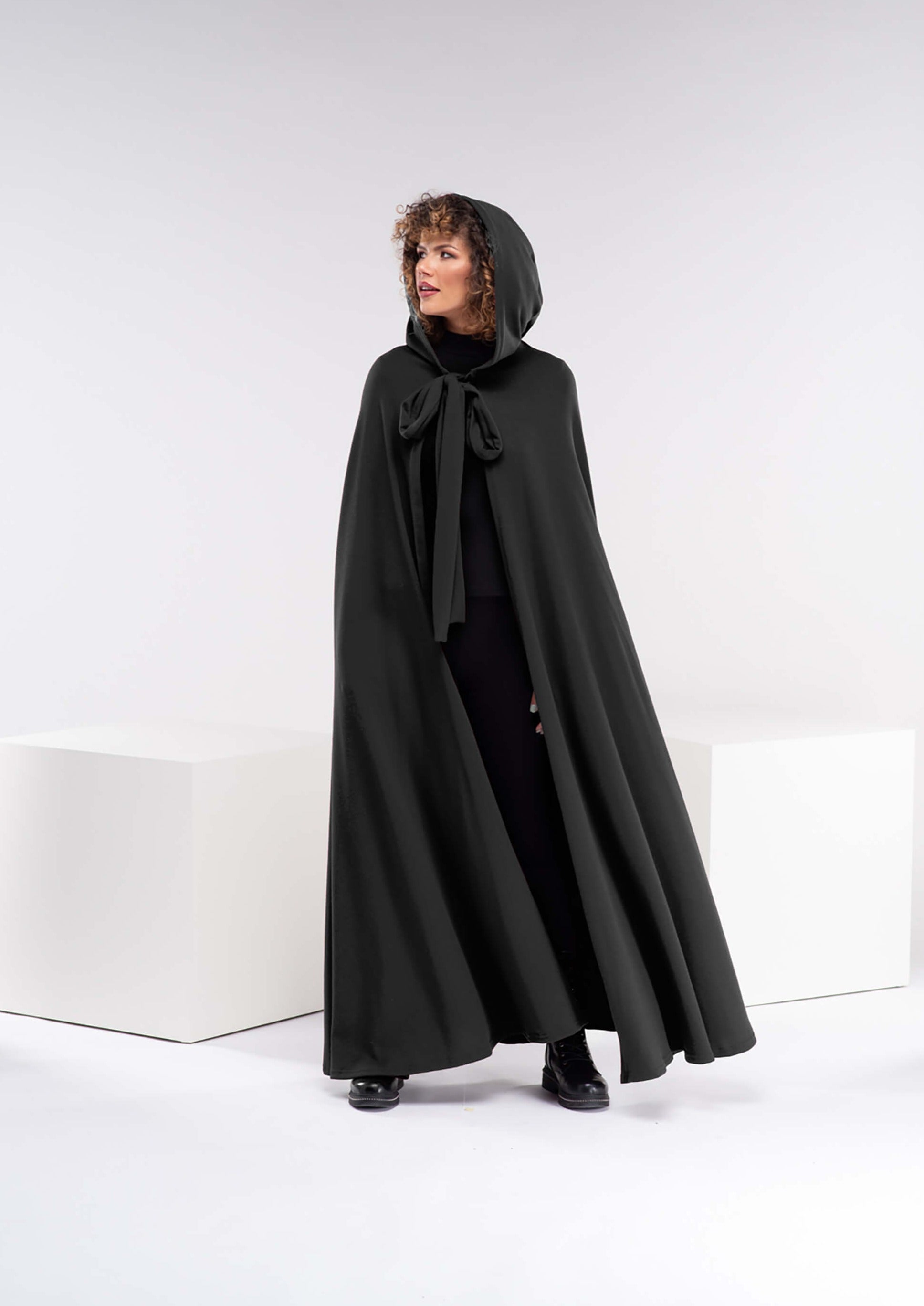 Black Long Maxi Sweater Coat