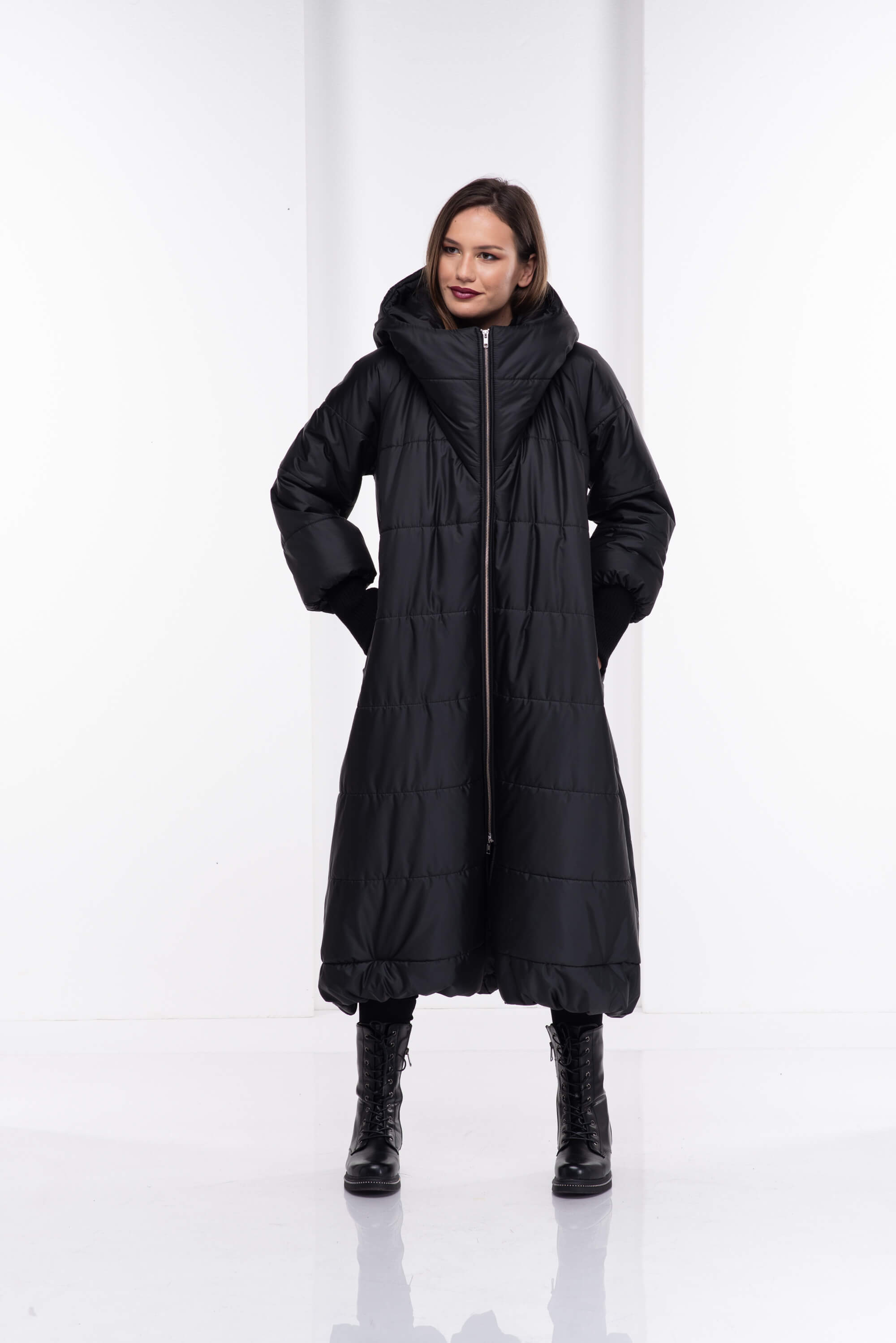 Hooded Puffer Winter Jacket