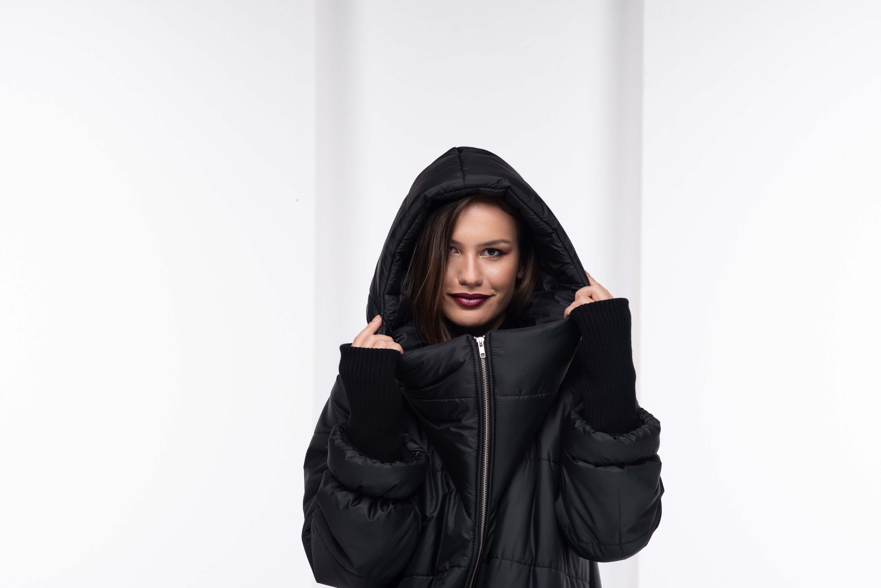 Hooded Puffer Winter Jacket