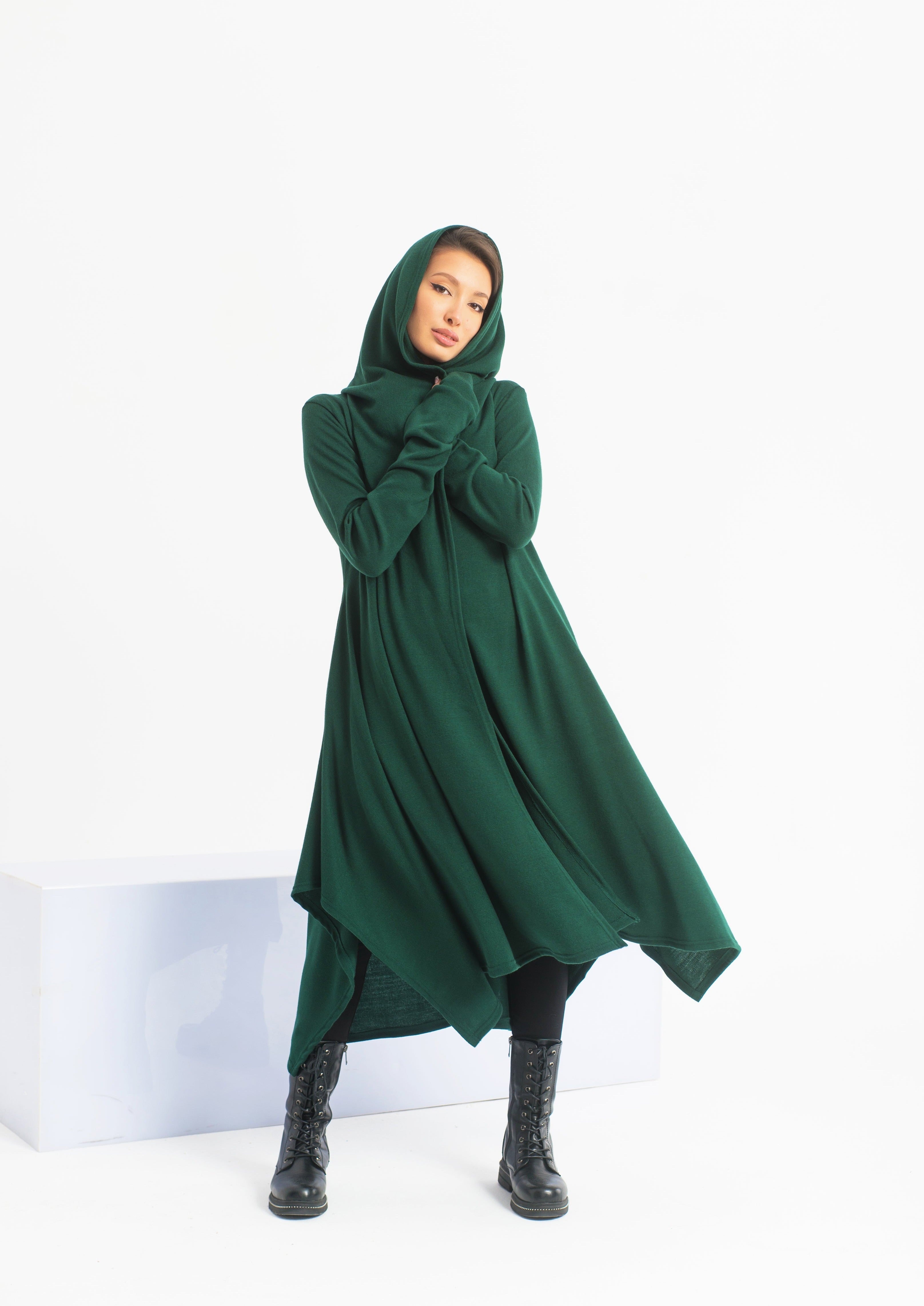 Loose Cloak with Hood